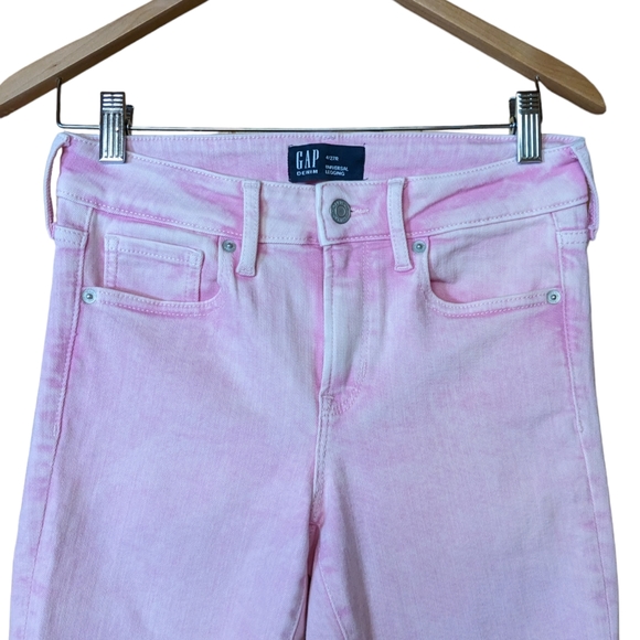 Gap Universal Leggings Belle Pink Denim Size 4/27R - Picture 4 of 11